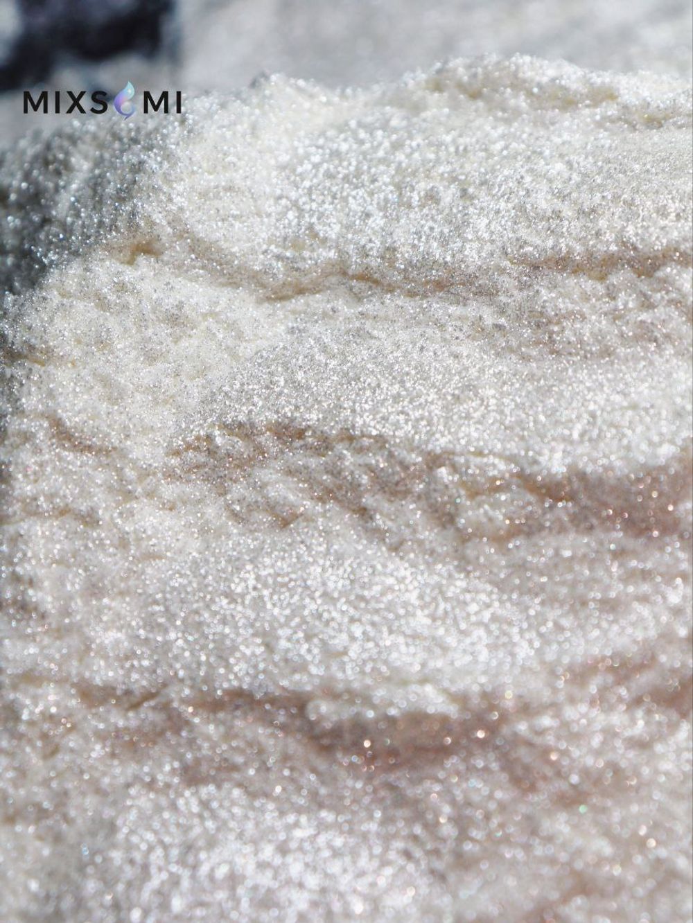 Супер белый мерцающий жемчуг - 9754 перламутровый сухой краситель