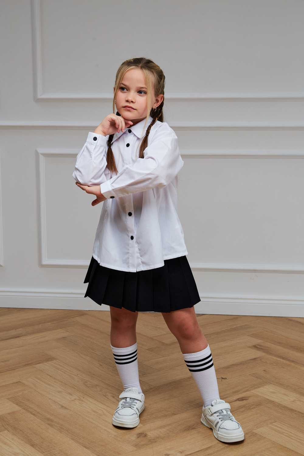 Блуза дл/р швейн. д/д DELORAS 63976C