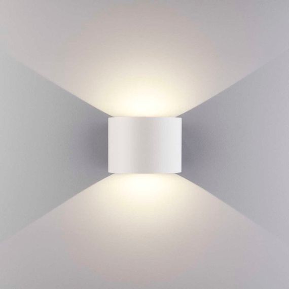 Уличный настенный светодиодный светильник Elektrostandard 1518 Techno LED Blade белый a038830