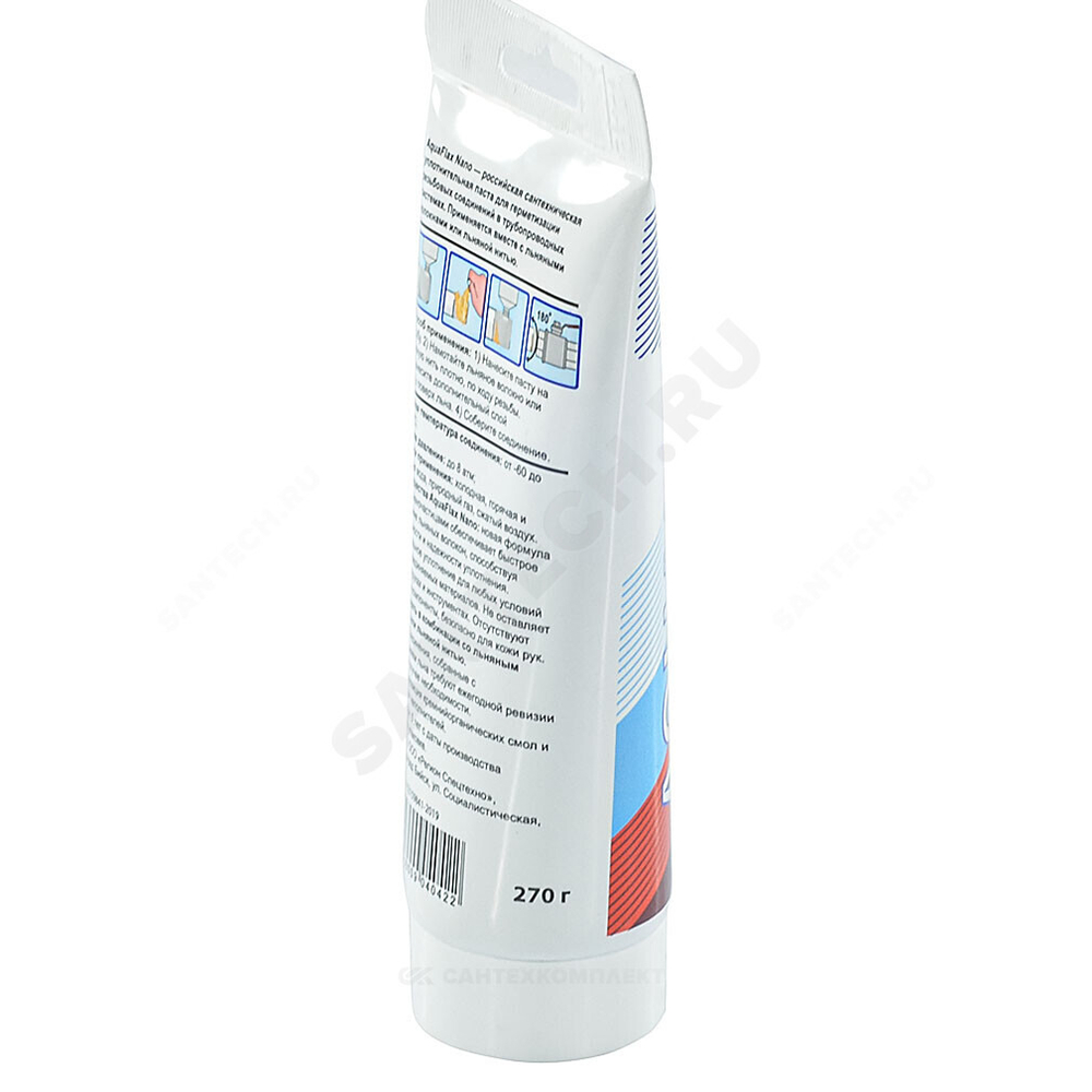 Паста для пропитки льна тюбик 270гр AQUAFLAX NANO 04042