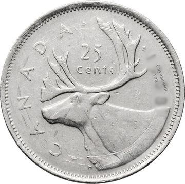 25 центов 1968-1978 Канада