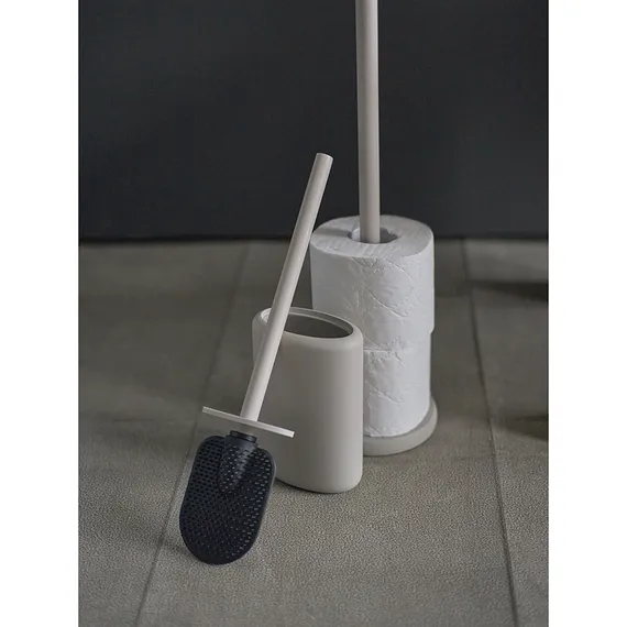 Ершик для унитаза slim, светло-серый