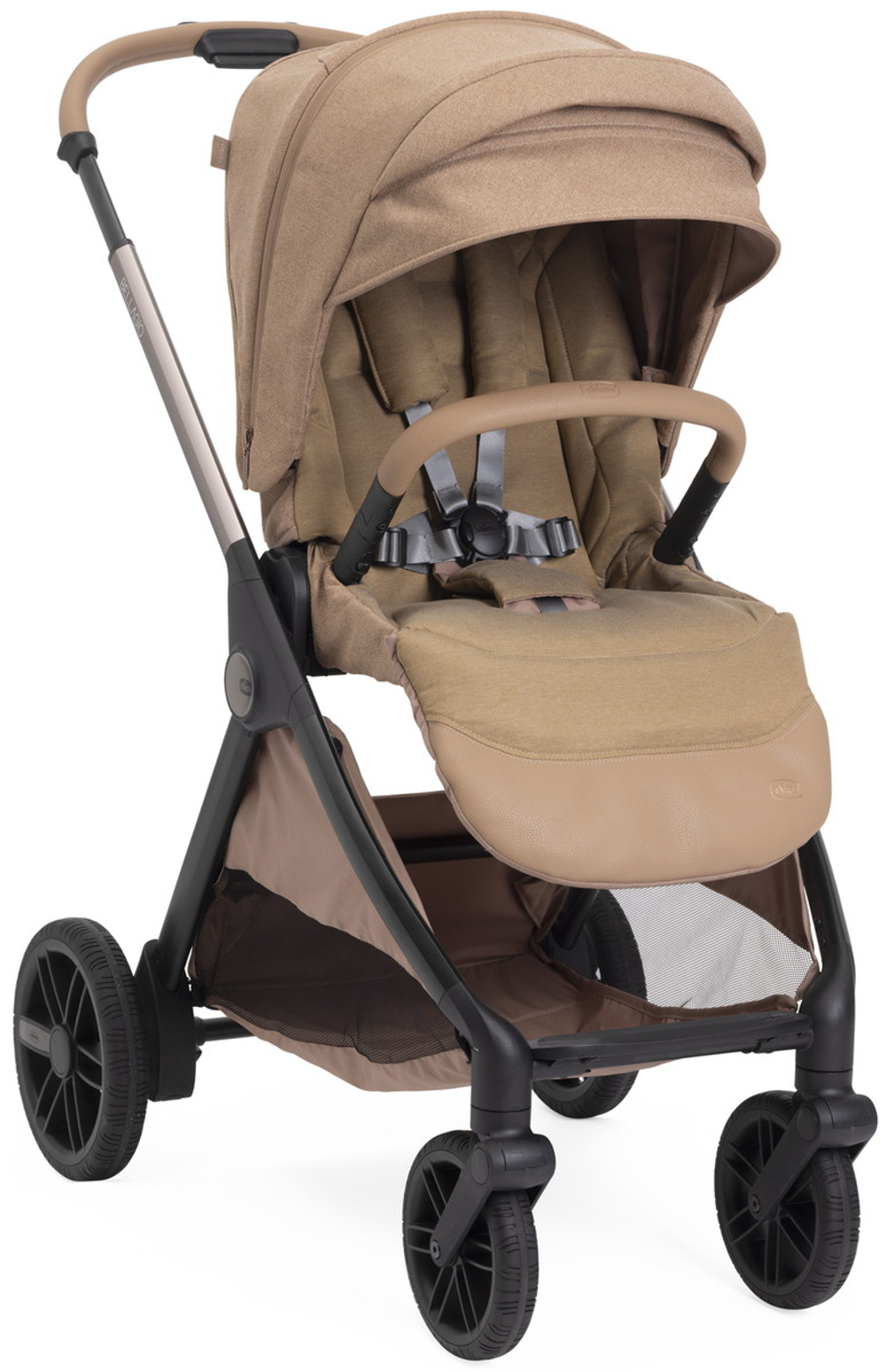 Коляска Chicco Bellagio 3 в 1 с автокреслом Kory Plus Amber Glow Caramel