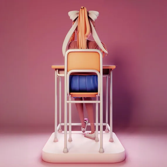 Monika - Doki Doki Literature Club