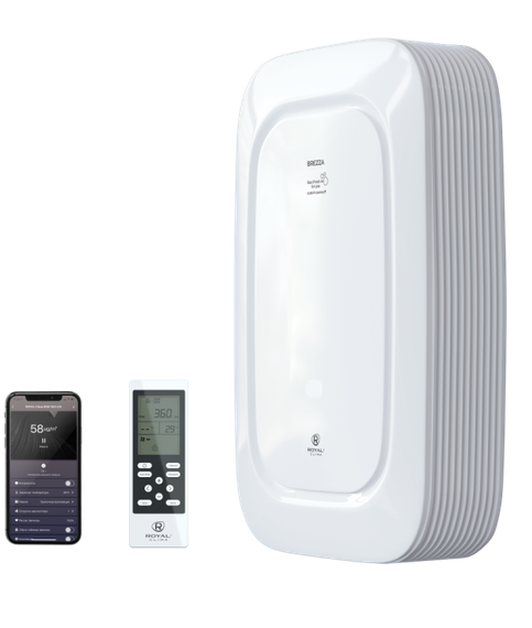 Приточно-очистительный комплекс BREZZA RCB 150 LUX + EH-1000 — (2)