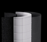 Фильтр 3-х ступенчатый с угольной вставкой для Xiaomi Air Purifer 1/2/2C/2S/2H/3/3H/3C D200 (голубой)