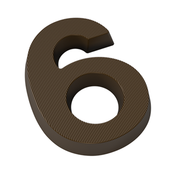948 | Форма для шоколадных изделий &quot;6,9&quot; (275*135 мм)
