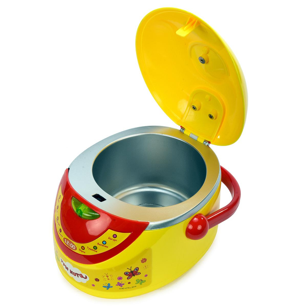 Мультиварка Три кота на бат. свет/звук коробка B1327998-R (Играем Вместе)