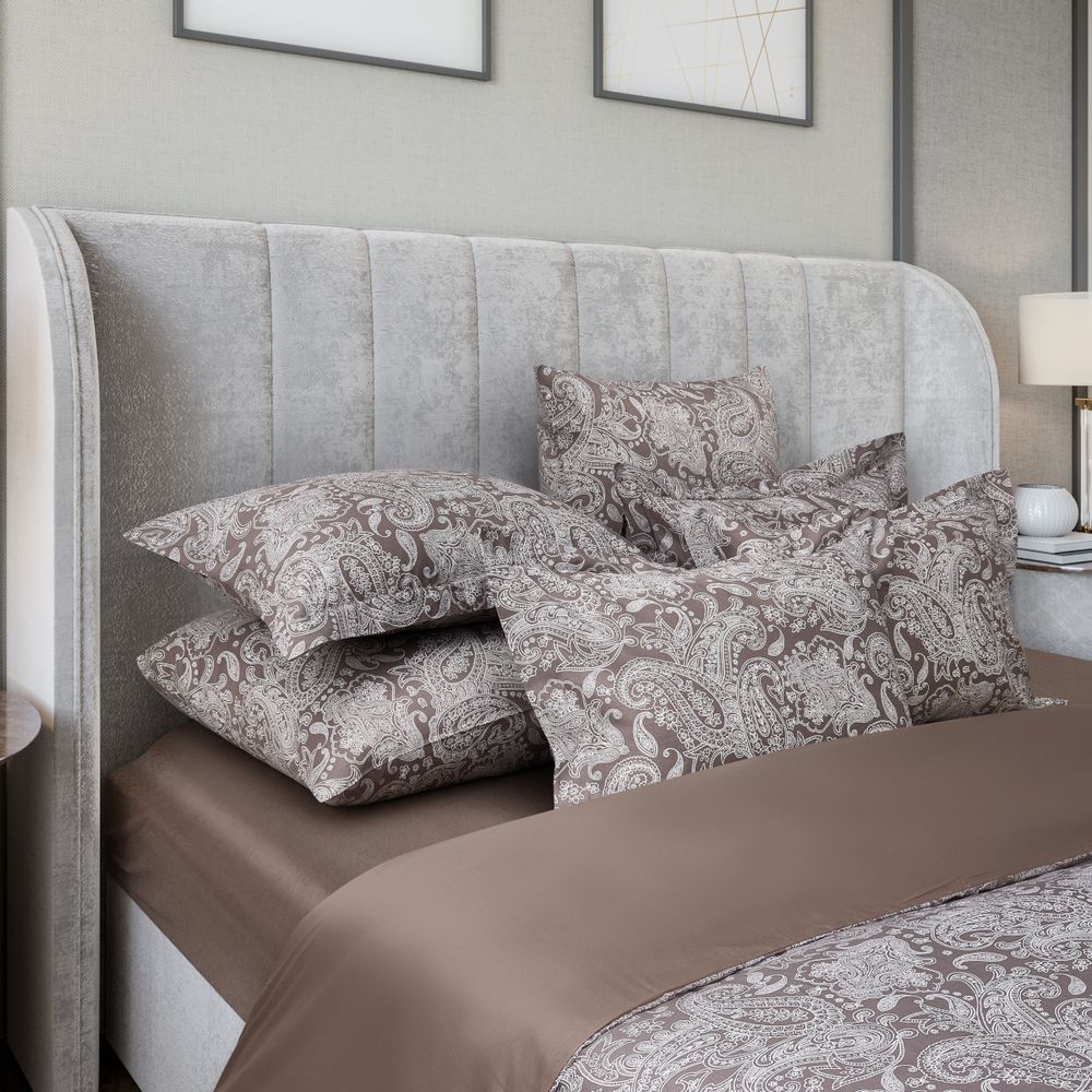 Комплект постельного белья двуспальный кинг сайз Gipfel Cosmea 42429