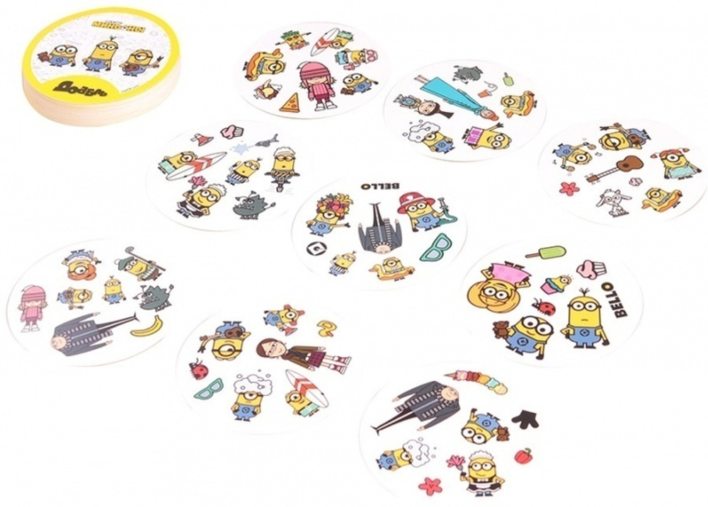 Настольная игра Стиль Жизни Доббль. Миньоны