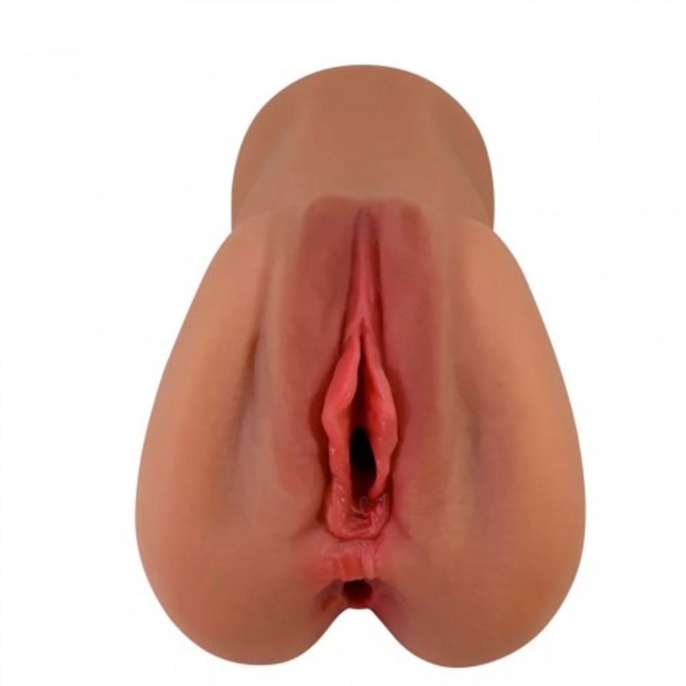 Реалистичный двойной мастурбатор Caroline, вагина и анал