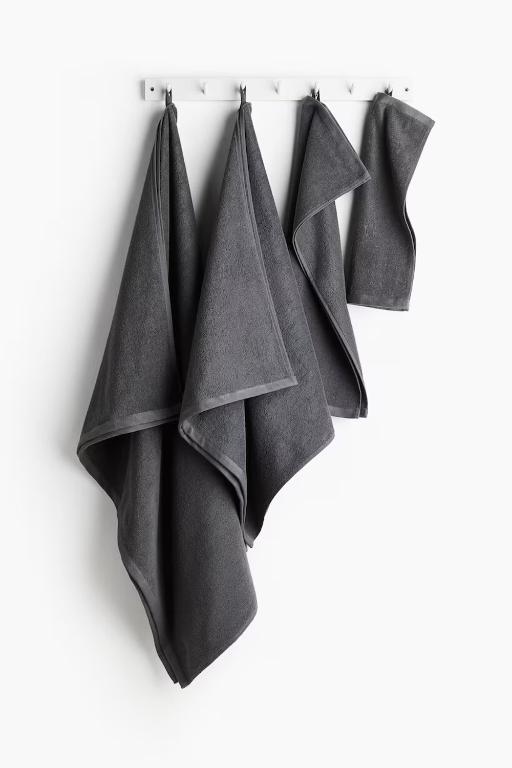 H&M Полотенце, темно-серый