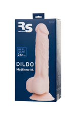 Фаллоимитатор RS Silicone Matthew M телесный 24,5 см