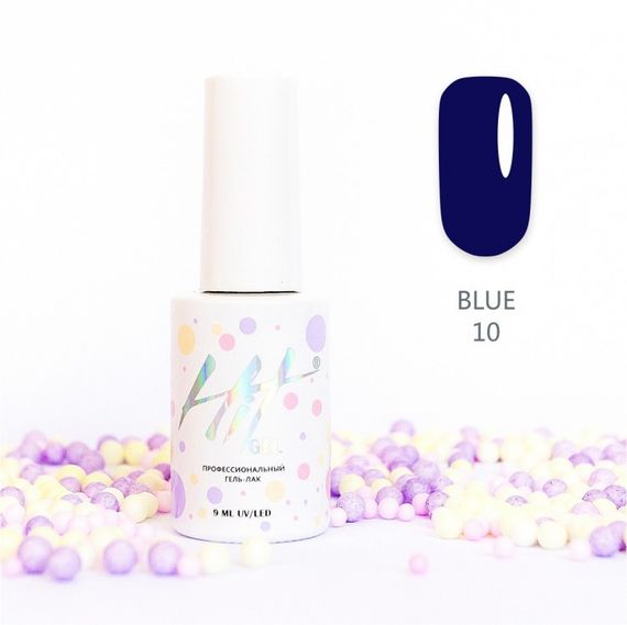 Гель-лак ТМ &quot;HIT gel&quot; №10 Blue, 9 мл