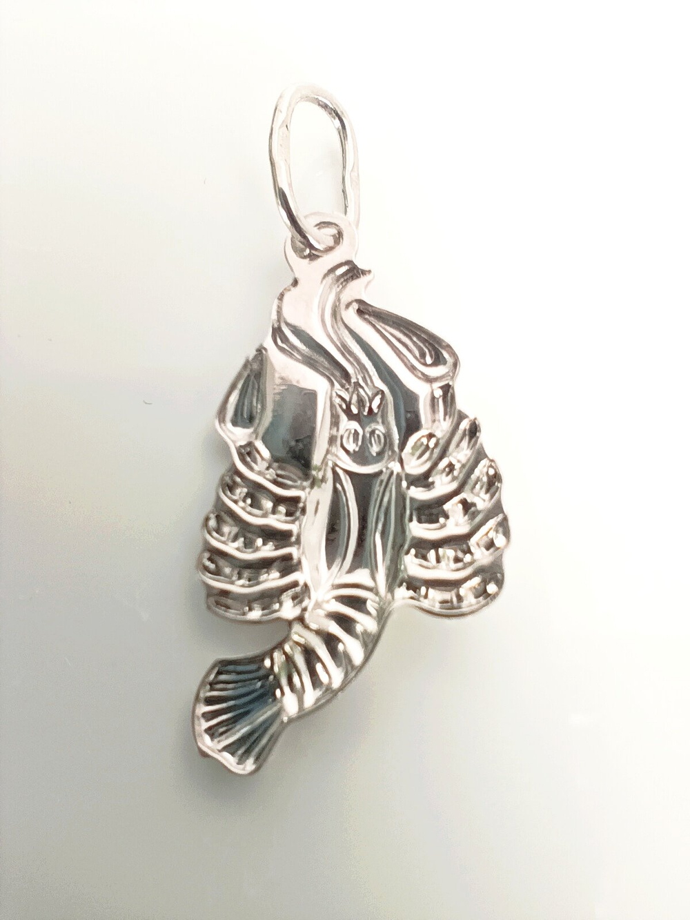 Подвеска ювелирная "Рак", родированное серебро, проба 925*/Ф