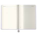 Ежедневник недатированный, А5, 136л., кожзам, Berlingo "Elegance", сиреневый