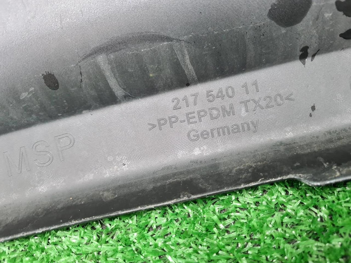 Юбка заднего бампера BMW 5er G30 (17-20) M-paket
