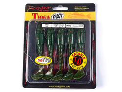 Виброхвосты съедобные LJ Pro Series TIOGA FAT 3.9in (10.00)/PA16 5шт.