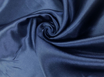 Ткань Креп-сатин цвет темно синий, артикул 327776