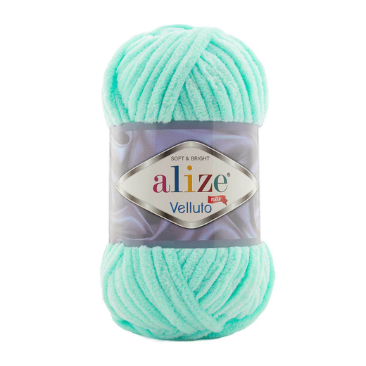 ALIZE "VELLUTO", 19 светло-бирюзовый