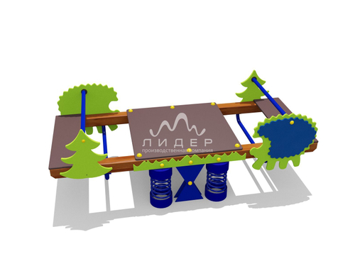 Качели-балансир двойные на пружинах 04652