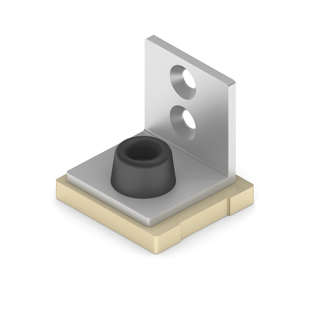 Заглушка для однополозной верхней направляющей, золото матовое (AL) (AS0025) Aristo