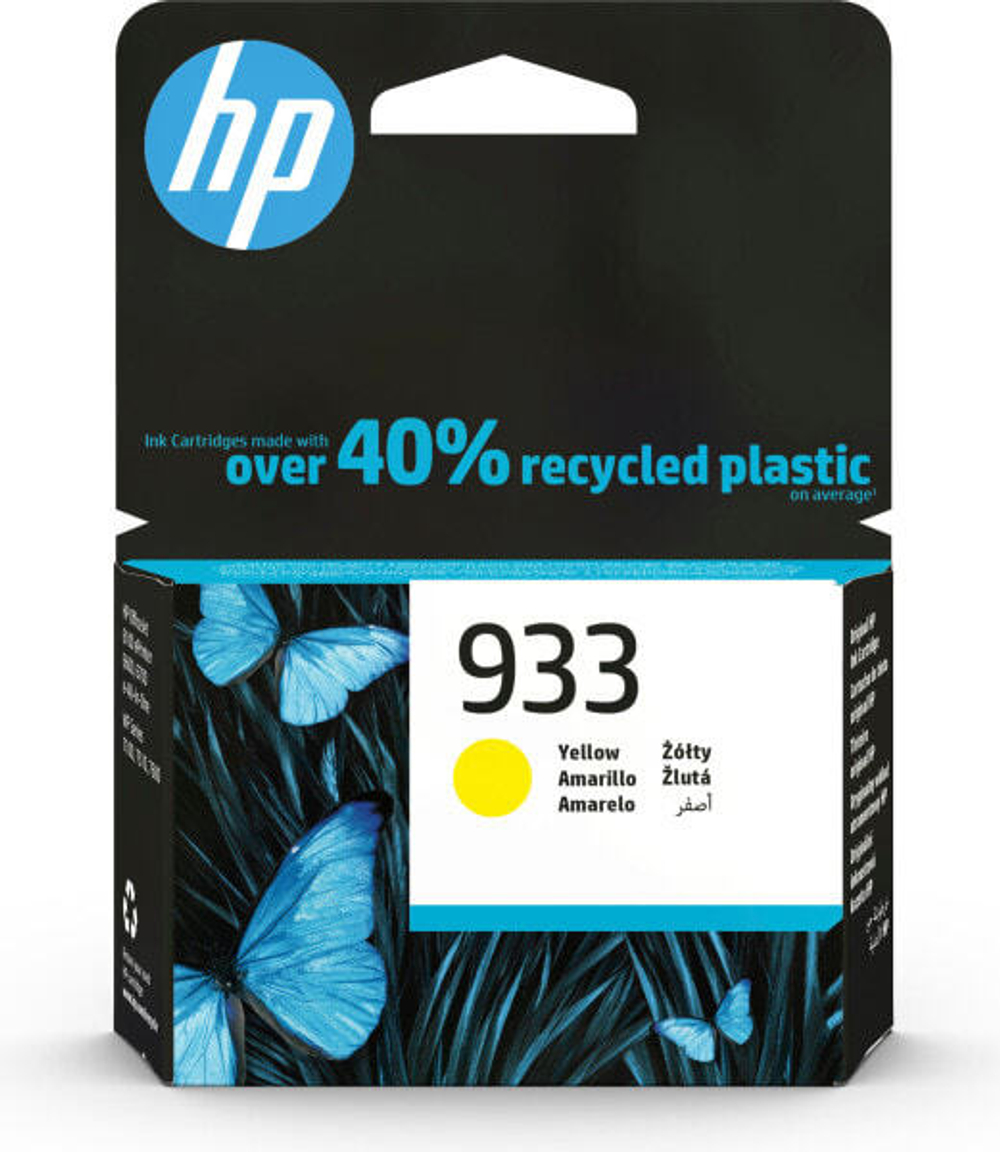 Картридж струйный желтый HP 933 CN060AE