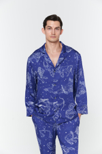 Пижамный костюм из вискозы мужской
