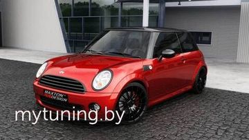 Сплиттер переднего бампера для Mini Cooper