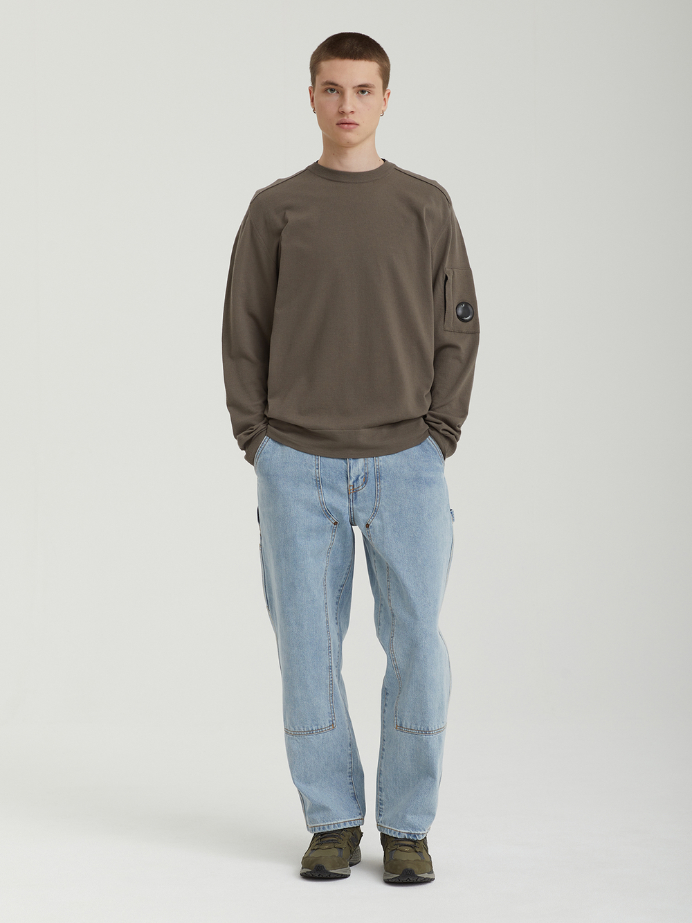 Мужской Свитер Crew Neck In Merino Wool