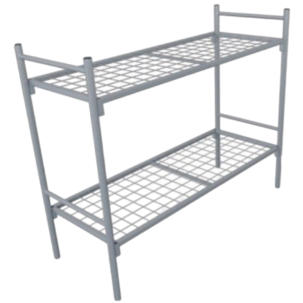 Кровать двухъярусная для рабочих 190х70