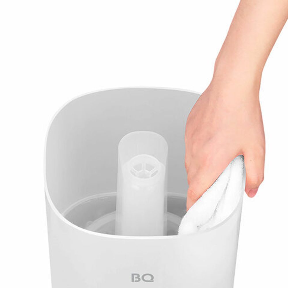 Увлажнитель воздуха BQ (БИ-КЬЮ) HDR1009, объем бака 4 л, 25 Вт, LED-дисплей, аромаконтейнер, белый, 86196444