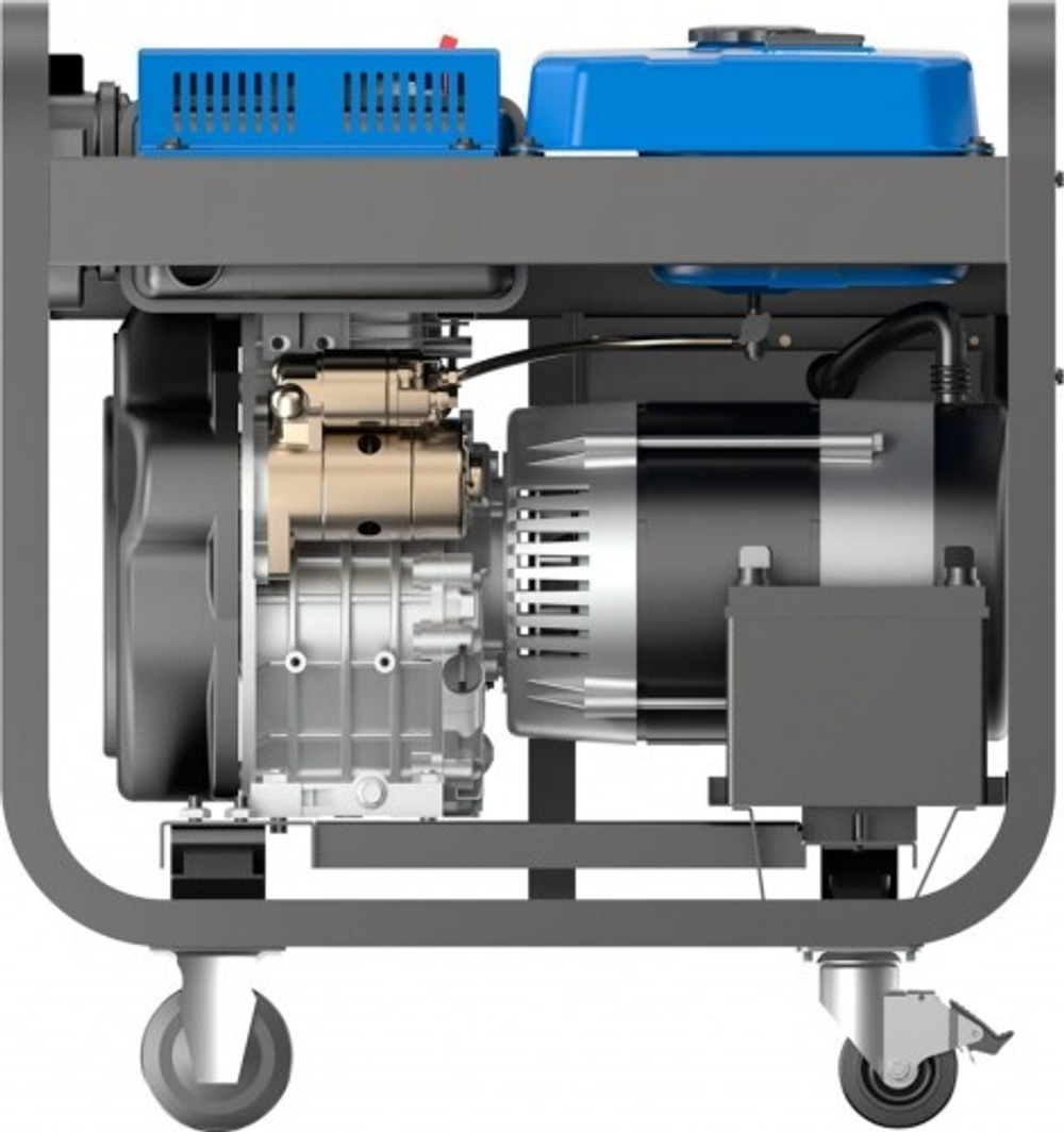 Электростанция дизельная с воздушным охлаждением ТСС SDG 9000 EH3UA открытая 100036