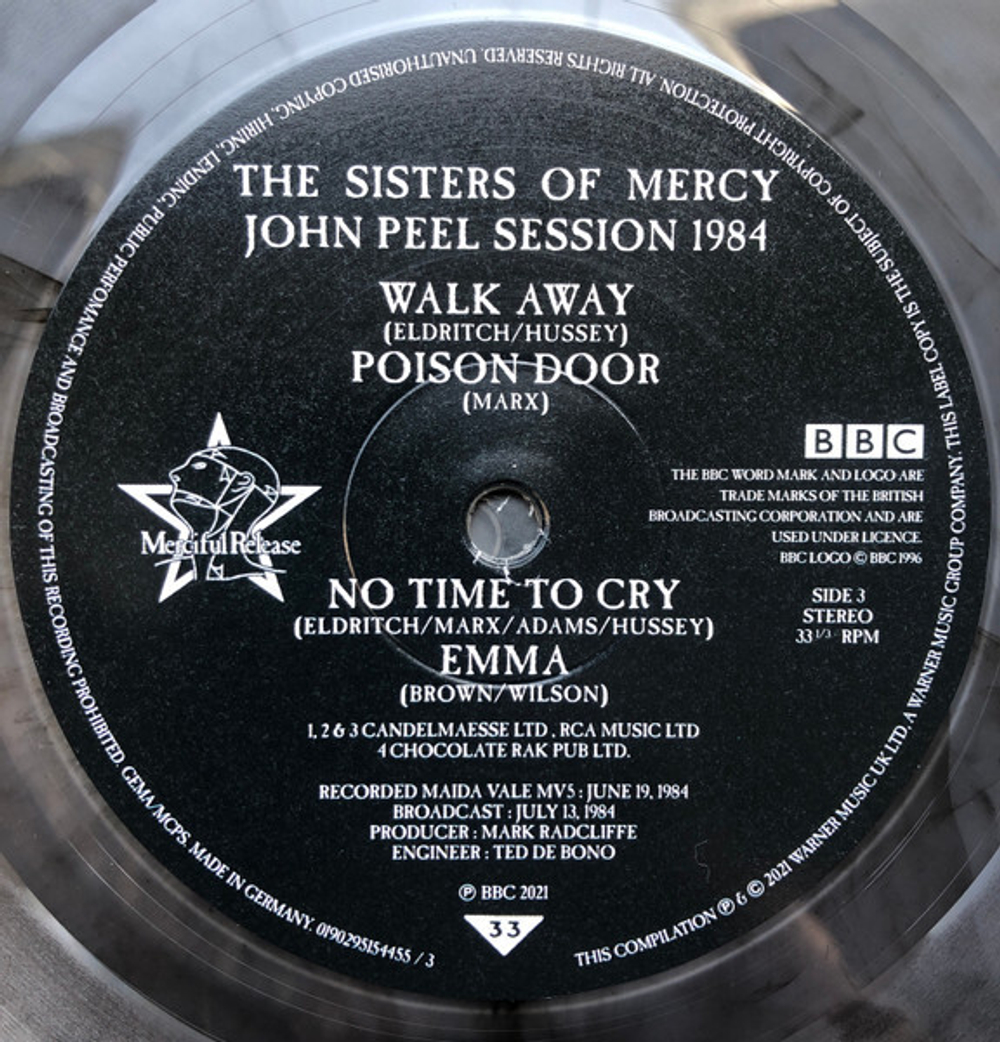The Sisters Of Mercy / BBC Sessions 1982-1984 (Limited Edition)(Coloured Vinyl)(2LP)