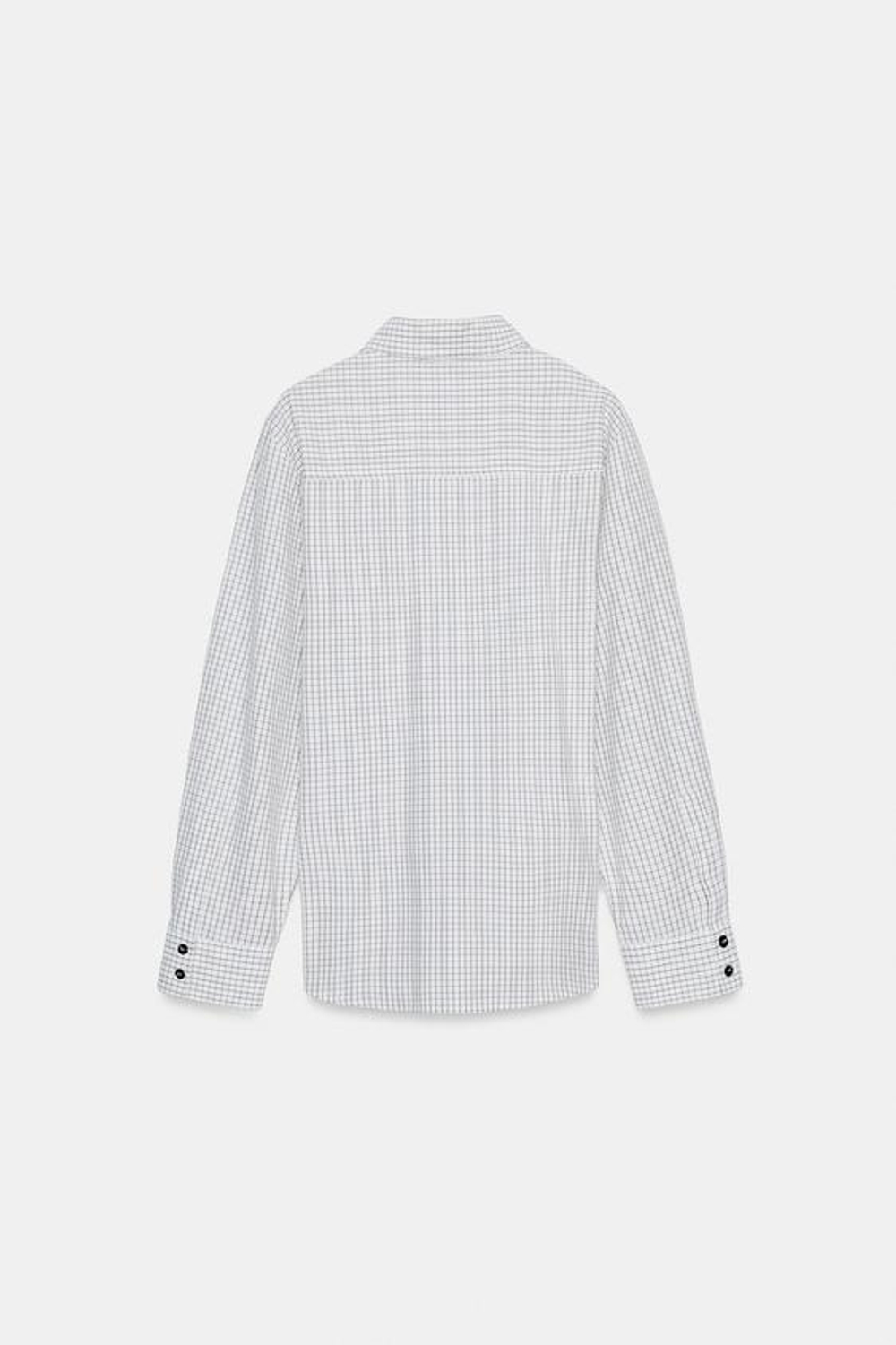 Рубашка в клетку с бантиками - ZARA