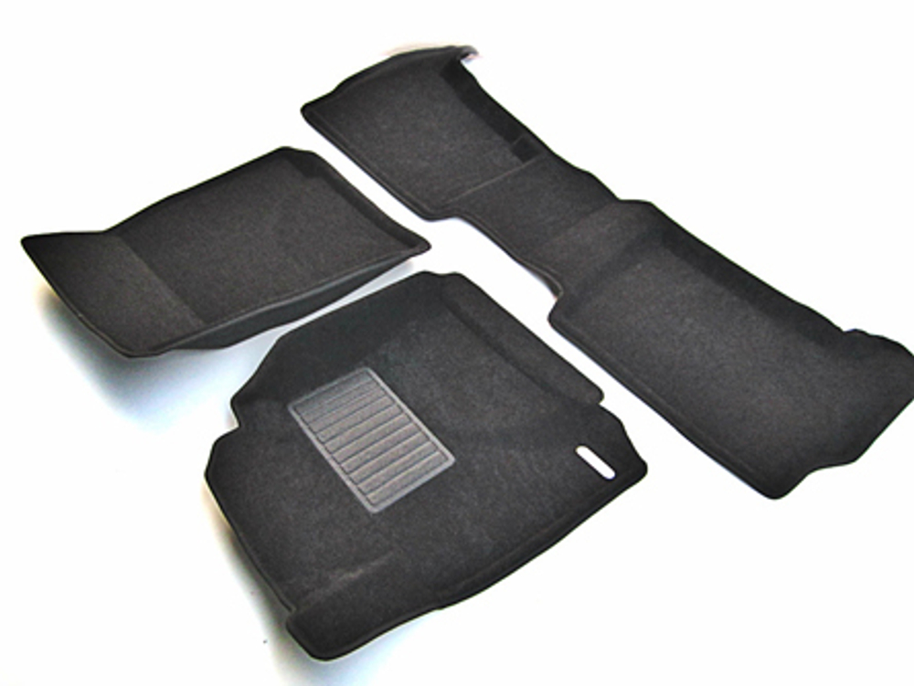 Коврики салона для TOYOTA LC 200 (2007-2012)/LEXUS LX570 (2007-2012) Euromat 3D Business черные. Арт. EMC3D-005118
