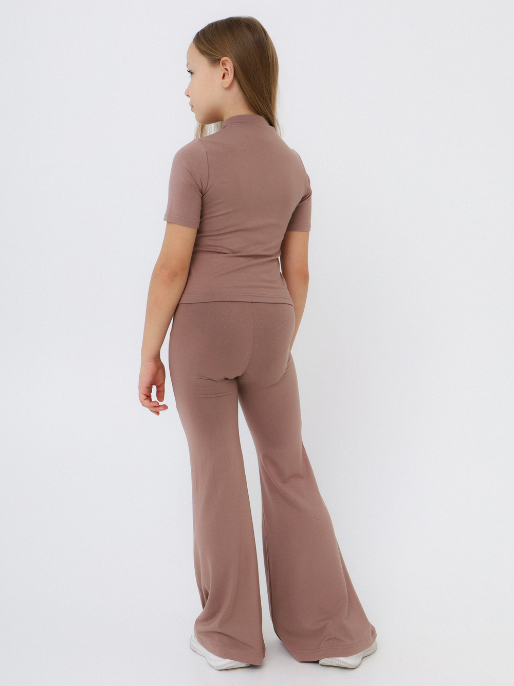 Брюки-клеш Вискоза, капучино