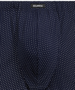 Мужские трусы шорты Atlantic, набор из 3 шт., хлопок, кобальт + деним + темно-голубые, 3MH-218