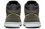 Кроссовки Jordan Air Jordan 1 Mid Olive Green (Женская размерная сетка)