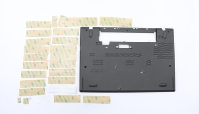 Нижняя часть корпуса (поддон) для ноутбука Lenovo ThinkPad T460 с разъемом док-станции, черный (01AW317), оригинал