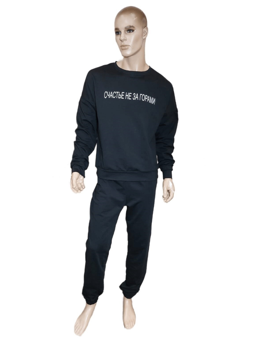 3502 Костюм (лонгслив, брюки) футер 2-х нитка (54-170,176)