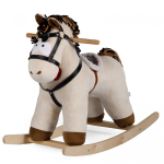 Качалка мягкая Тутси "Конь "Свэн" (бежевый), 717-2021