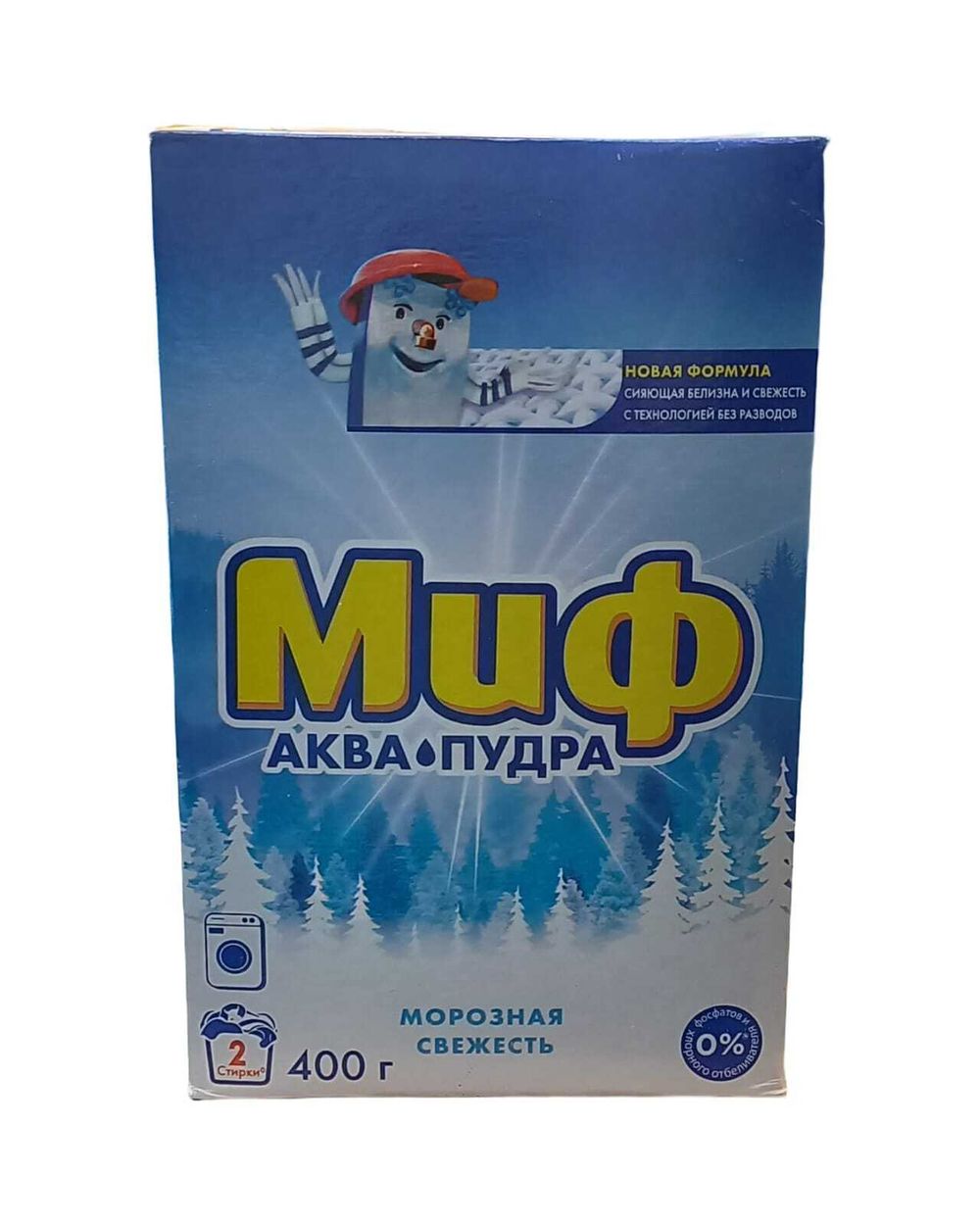 Стиральный Порошок "Миф" аква пудра 400г (автомат)