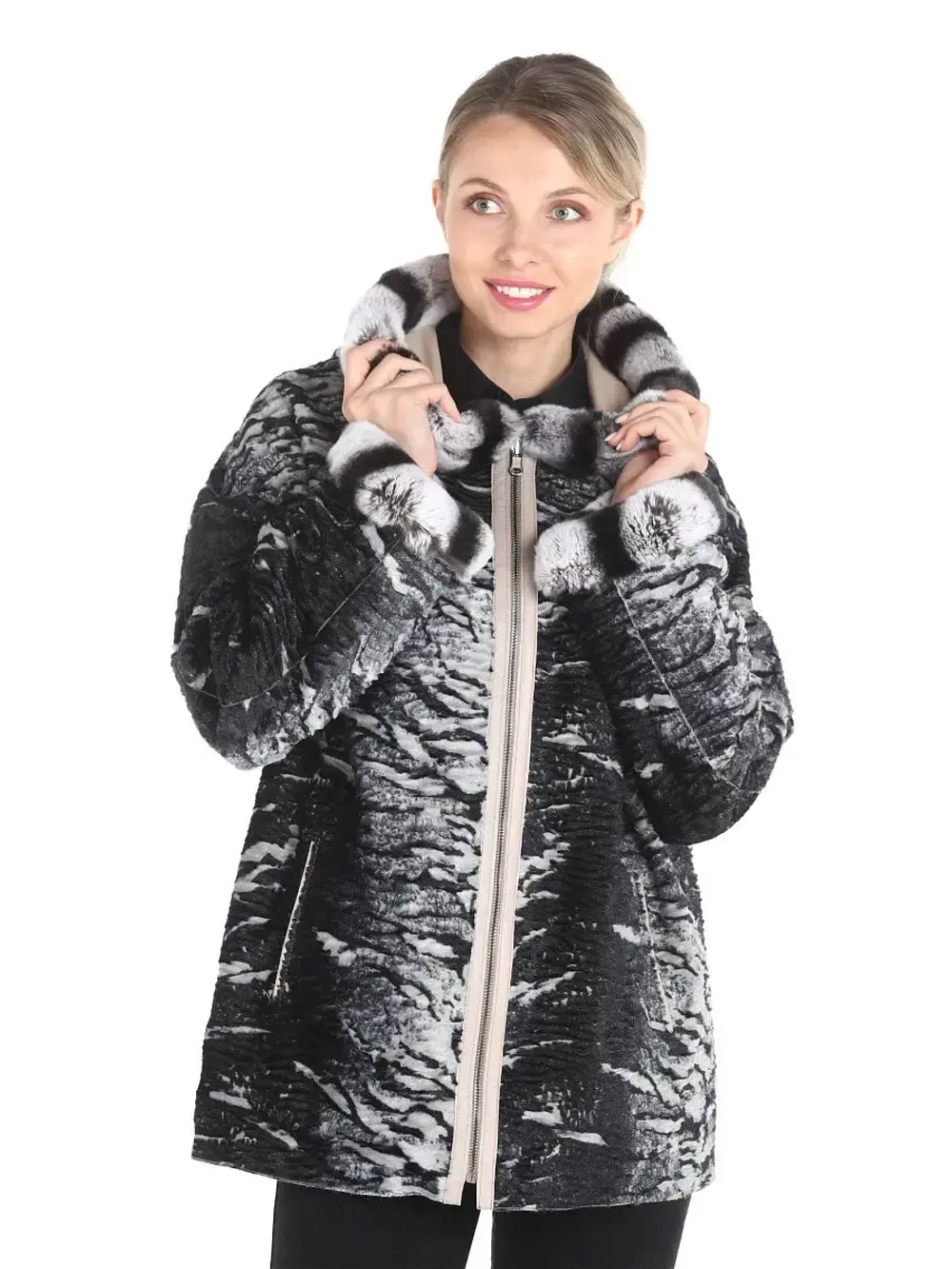 Куртка женская из натуральной кожи