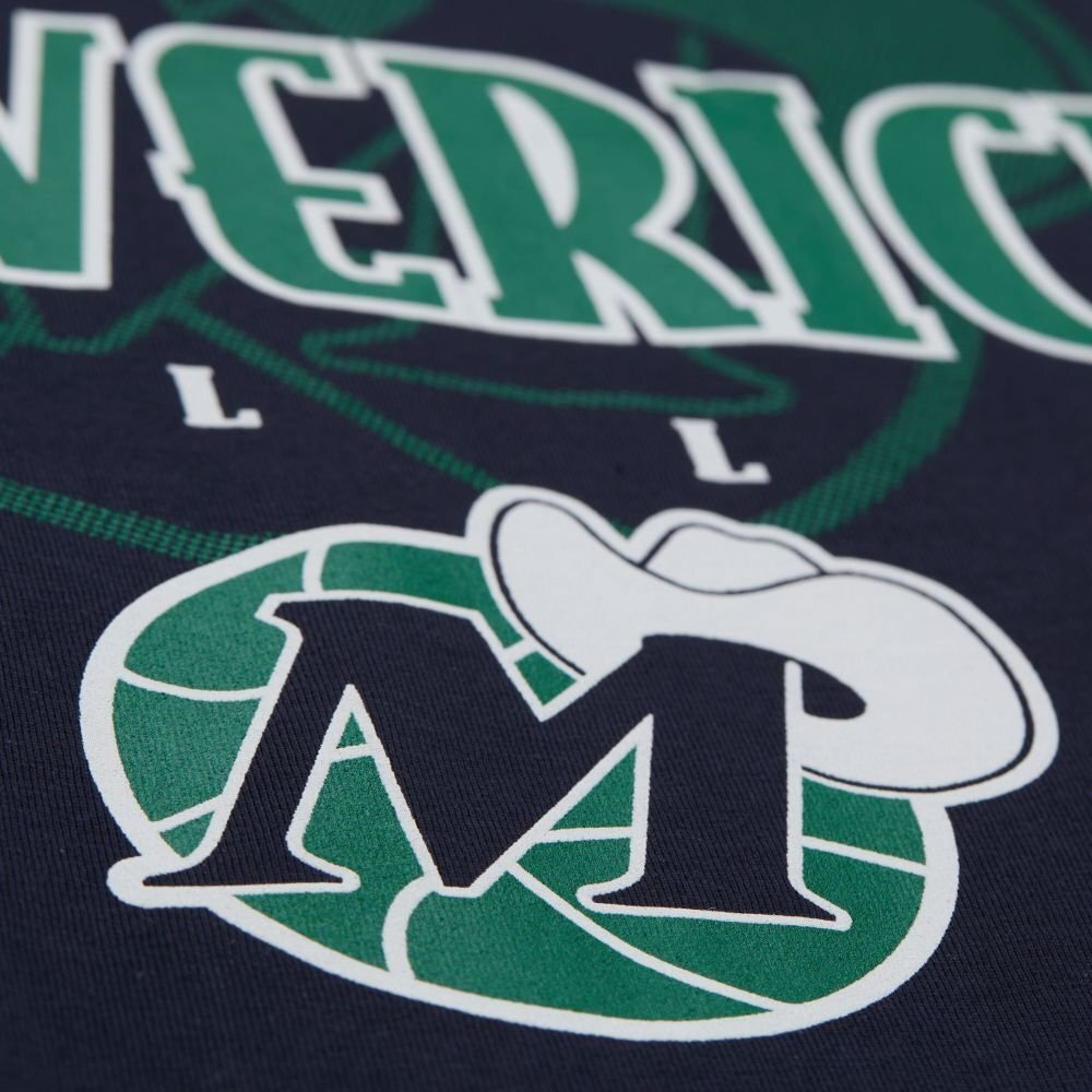 Баскетбольная футболка Mitchell&Ness NBA Shot Clock Dallas Mavericks Navy T-shirt