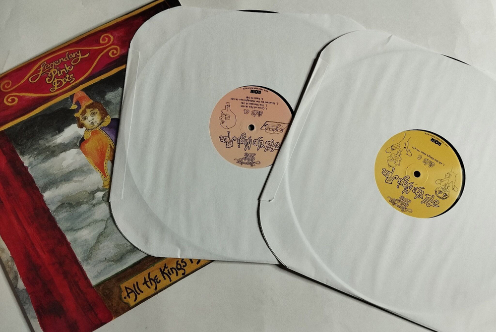 Винтажная виниловая пластинка LP The Legendary Pink Dots All The Kings Men (USA 2002)