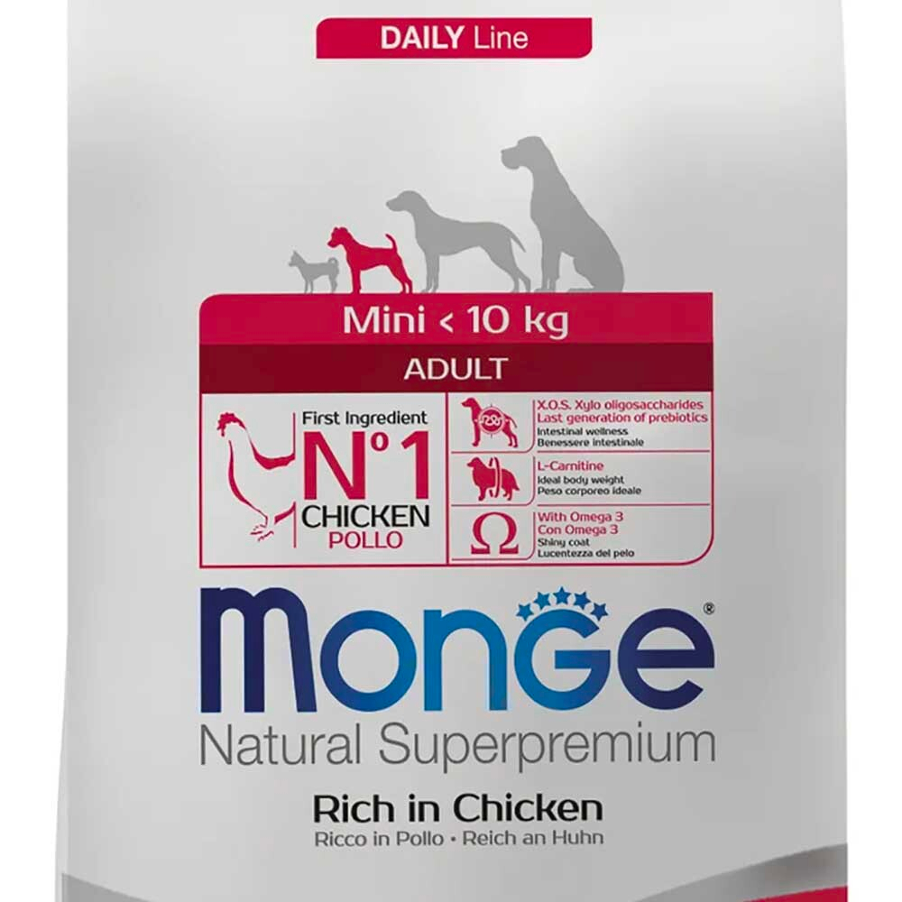 Monge Dog Mini Chicken - корм для собак мелких пород (курица)