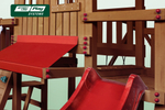 Детский городок EXCLUSIVE премиум Кедр (red)