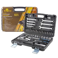 Набор инструментов 82пр.1/2'',1/4''(6гр.) KINGTUL KT-4821-5EURO