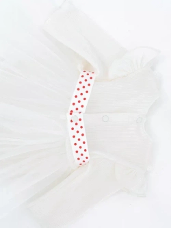 Платье-боди для новорожденной